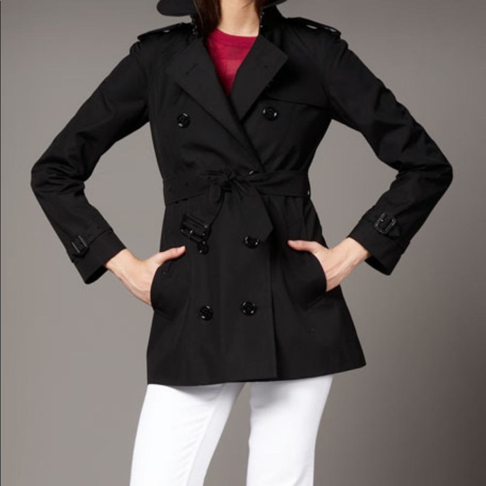 Burberry Mottram Trenchcoat Black US size 2